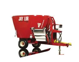 All these mixers come standard with the full range of Jaylor features and innovations (page 3), warranties (page 21), and with a full range of options (page 18) to create your tailored feeding