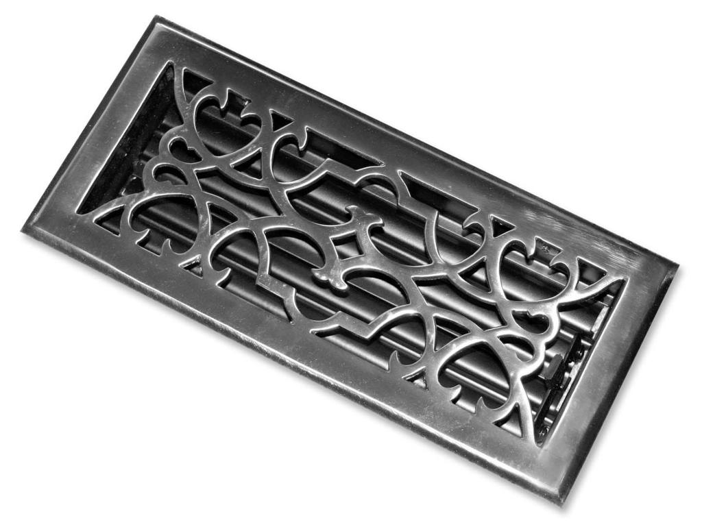Brass Vents Individually handcrafted in five beautiful finishes and two distinct styles to complement any home decor.
