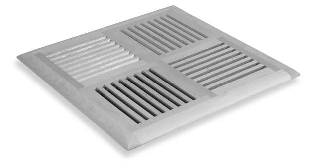 It is most commonly used in wall mount applications for supply air or return air use.