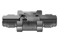 Introduction Parker C Series Check Valves are designed for uni-directional flow control of fluids and gases in industries such as chemical processing, oil and gas production and transmission,
