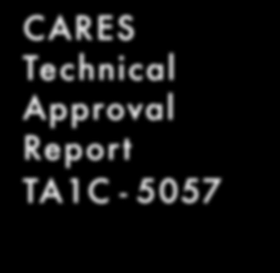 CARES Technical Approval Report TA1C - 5057 Issue 1 LENTON Standard, Position, Parallel Bolt Couplers and Mechanical Anchor Assessment of