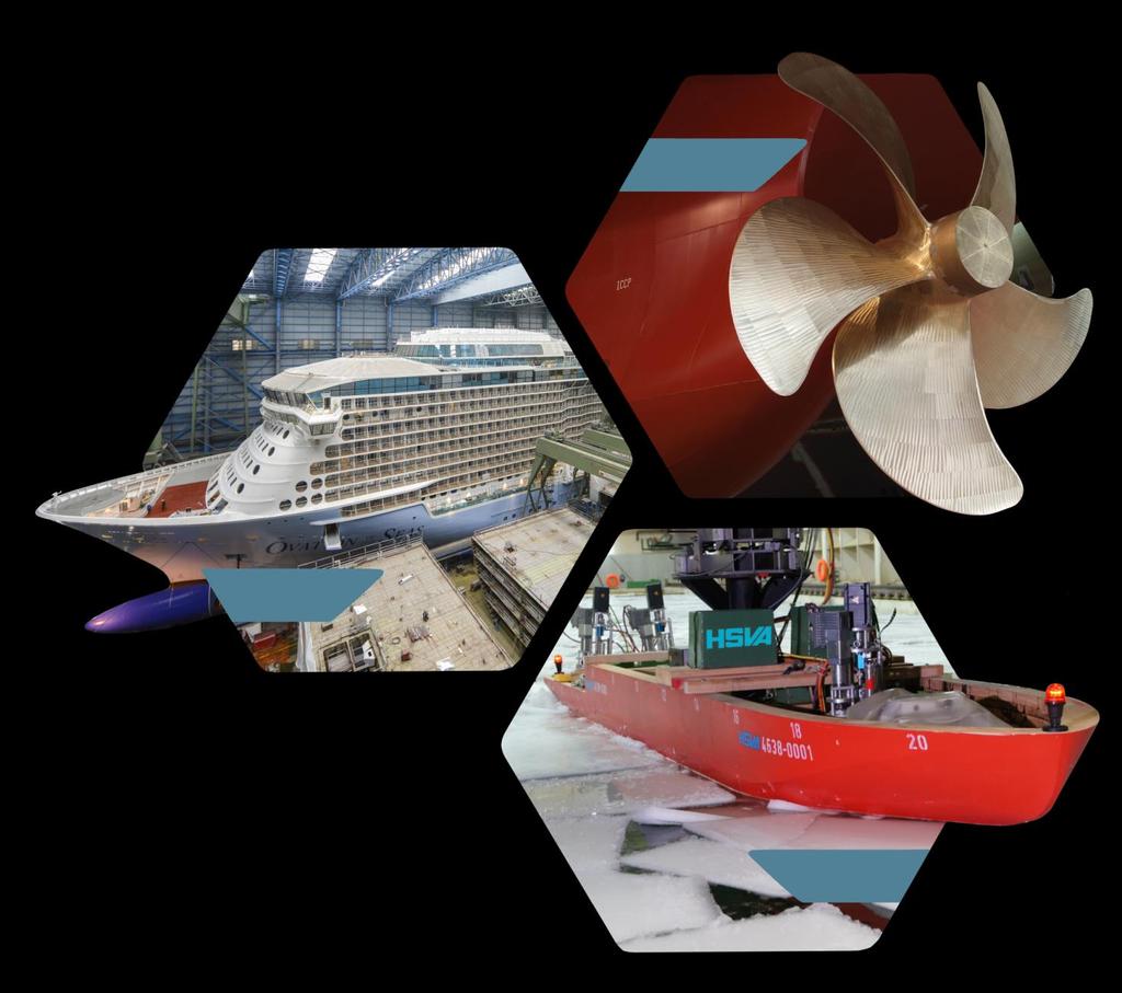 THE GERMAN MARITIME INDUSTRY ONE INDUSTRY covers the complete maritime value chain: Shipyards, specialized on highvalue
