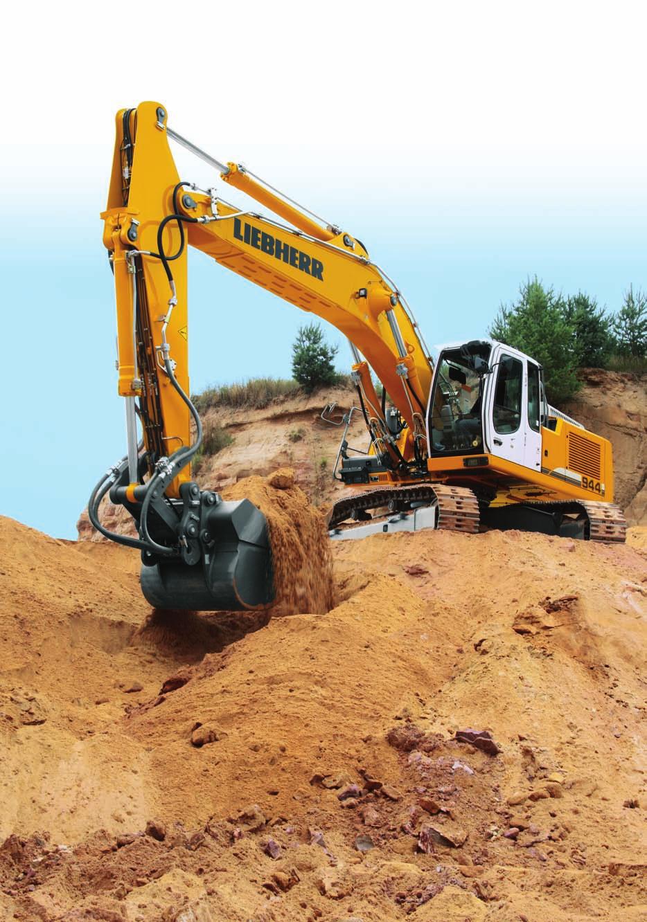 Crawler Excavator R 944 C Operating Weight: 38,500-46,300 kg