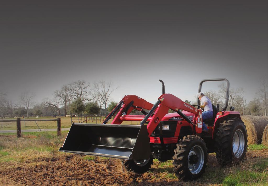 UTILITY - 5500 Series The Mahindra 5500 series tractors are rugged and powerful utility tractors designed for medium- to heavy-duty applications.
