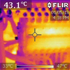 thermography was observed 62.