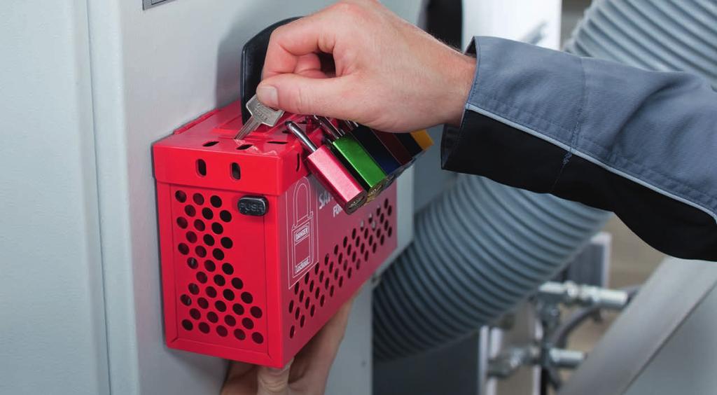 Safety Redbox Lockout Devices Safety Redbox ⁹/₃₂ diameter Safety where you want it, when you need it: portable, convenient lockout