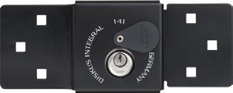 Integral Hasp Industrial Security Accessories Integral Hasp DI141 Universal hasp with