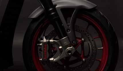 IGNITION CONCEPT HIGHLIGHTS FRAME Erbacher examined Victory Motorcycles existing cruiser line-up and created a concept that would put the new V-Twin engine at the heart of the bike.