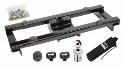 (includes #30868 rail kit) 30158 Elite Gooseneck Head with Pop-In 2-5/16 Ball (use with #30868 rail kit)