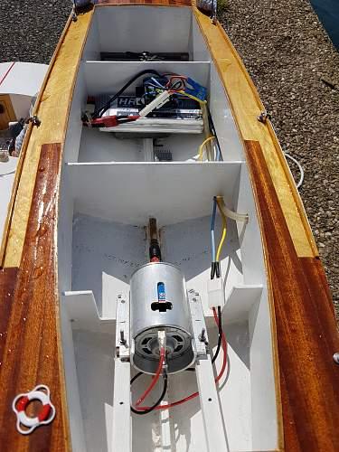 Maybe not even needed at all. Hope to continue to source / make the fittings oven the coming months with the boat show Saturday perhaps for a new LiPo battery. Page 6 More running in at Bournville.