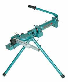 249 Pipe bending machine manual-hydraulic T T Sizes from 12 to 54 mm Ø and 3/8" to 1.