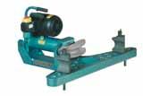 electro-hydraulically operated - as the basic tool without bending former or as a set with bending former no. 263103-130 - as basic tool without bending former or as a set with bending former no.