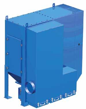 easy cleaning The Low-Inlet Box employs a dust removal concept that utilizes the velocity and physical