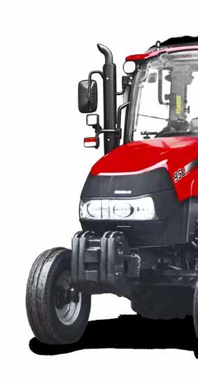 On the same tyres, Farmall C has an overall width of under 2 m, which means the narrow feed passages of older livestock sheds will present no