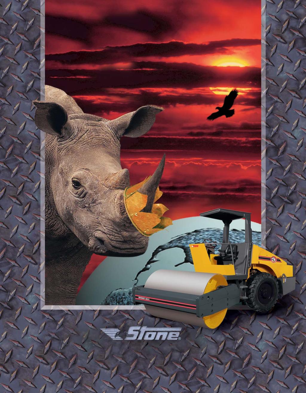 Stone Rhino Vibratory Dirt Rollers RHINOS RULE!