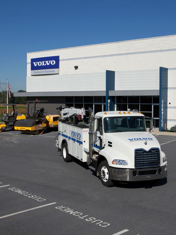 Your uptime is our priority. Support network Volvo offers customers access to its first-class dealer support network.