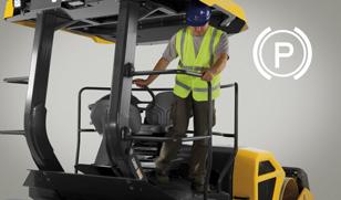 Adjustable seating enables easy access to the controls for increased productivity and ease of operation.