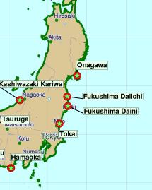 Earthquake and affected NPPs Higashidori Automatic Shutdown Power Tsunami height Epicentre Onagawa Units 1-3 Available GL>Tsuna mi Fukushima Daiichi Fukushima Daini Units 1-3, 4-6 Unis 1-4 SBO One