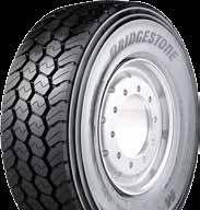 High retreadability for extended tyre life and reduced cost per km. NEW M-DRIVE 001 - drive Long-lasting high-durable drive tyre. Great traction in all On & Off surfaces.
