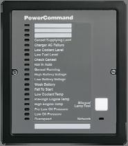 PowerCommand Annunciator Discrete Input or PCCNet Description The Universal Annunciator Module provides visual and audible indication of up to 20 separate alarm or status conditions, based on