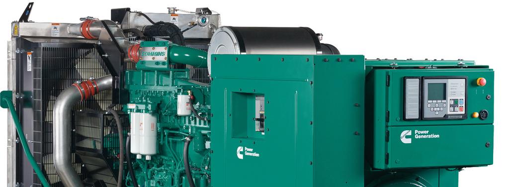 Specification sheet Diesel generator set QSK23 series engine 600 kw - 800 kw 60 Hz Standby Description Cummins Power Generation commercial generator sets are fully integrated power generation systems
