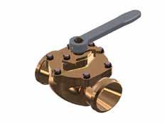 King Valve Screw down valve suitable for sea water applications onboard ships and submarines. Max working pressure 15 bar. Sizes 25mm to 150mm in flanged connections.