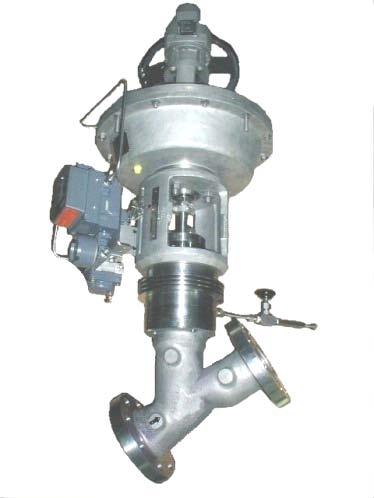 10) Y- Globe Control Valve Model 50SK Application: In line flow control and letdown applications Valve design features: High throughput and good controllability Suitable for high pressure