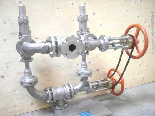 16) Changeover Valve (Tandem Variant) Application: In order to switch between two SRVs or rupture discs Process: Refinery, chemical & petrochemical processes Key Features: 1 (DN25) to 14