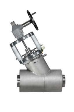 4) Y-Globe Valve Application: Process: Isolation valve for non-clogging applications Refinery, chemical, & petrochemical processes Key Features: 1 (DN25) to 36 (DN 900) ASME 150# to 2500# pressure
