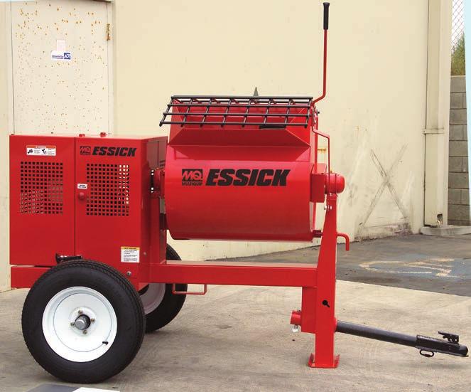 Essick mixers are the ideal choice for most jobs.