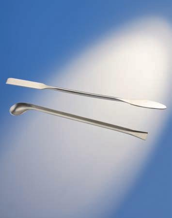 Spatules Made of stainless steel. CARACTERÍSTICAS LONGITUD FEATURES LENGTH (MM.