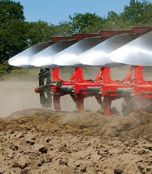 Mounted reversible ploughs, for in-furrow ploughing Sharp adjustments, versatility, product reliability RANGES RW6 I 8 I 9 Top of the range ploughing, combining residue