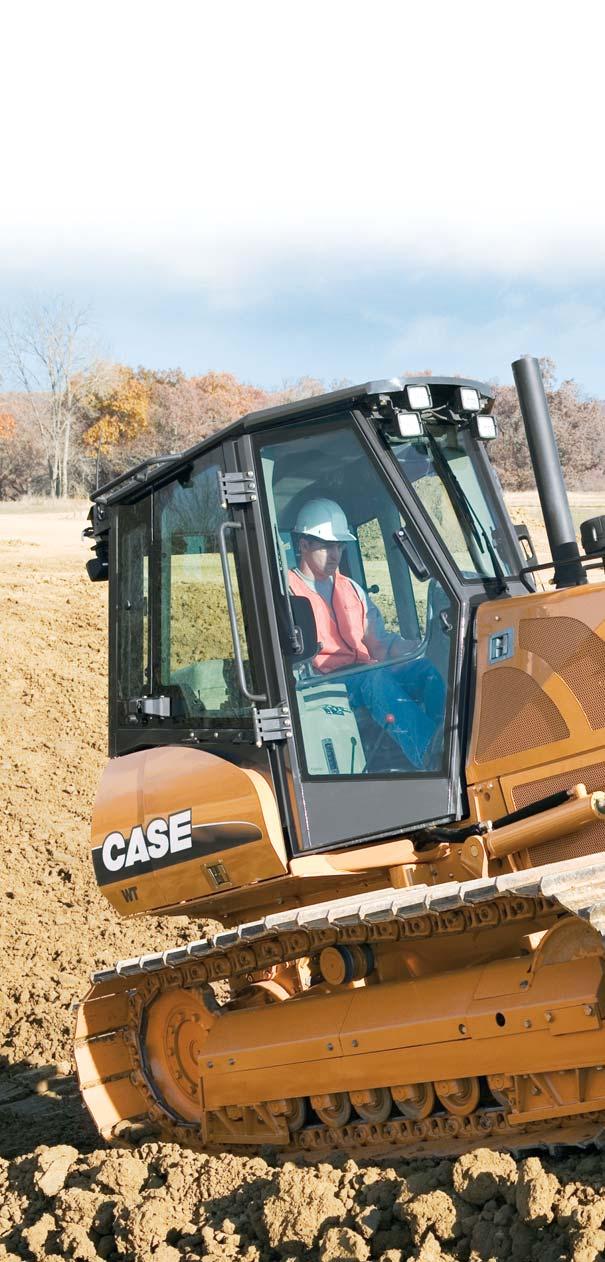 L SERIES CRAWLER DOZERS 750L I 850L Tier 3-certified engine The Case 750L and 850L crawler dozers are powered by turbocharged