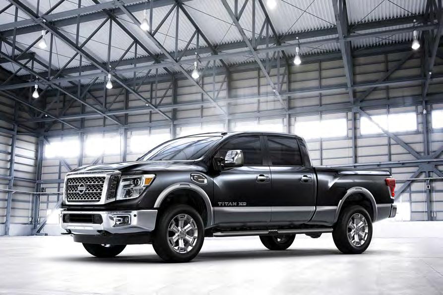 NISSAN TITAN XD DIESEL TECHNOLOGIES INTRODUCTION The all new, second generation Nissan Titan XD Diesel creates its own position in the highly competitive full size truck segment by combining the