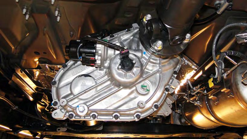 Transfer Case The Titan XD may be equipped with an electronically controlled transfer case.