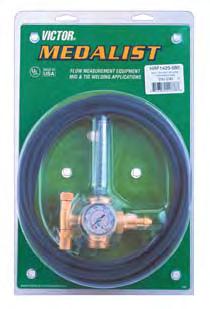 Design/Construction Machined brass body Teflon seat 5/8"-18 RH(F) outlet connection except when noted 1-1/2"/38cm PSIG/KPA gauges except when noted HRF1400 HRF Flowmeters HRF1400 Medalist Flowmeters