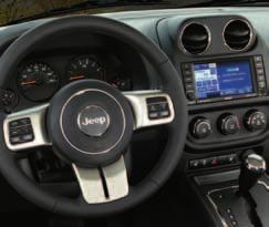 The available Media Centre radios act as a user-friendly control hub for your cell phone, radio, navigation system, MP3 player, ipod, or smartphone. Jeep Patriot.