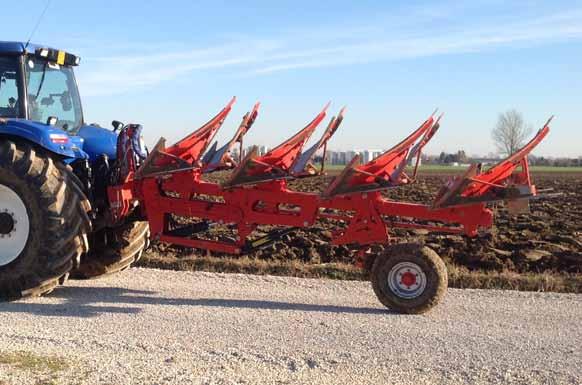 PIETRO FOLDING MOUNTED FOLDING PLOUGHS TECHNICAL SPECIFICATIONS MOD. SIZE HP FRAME (in) UNDER FRAME CLEARANCE (in) INTERBODY CLEARANCE (in) WORKING WIDTH PER BODY (in) NUM.