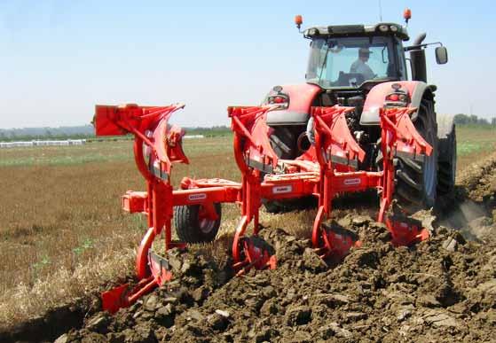 power-transmission on the soil, and lower soil compaction.