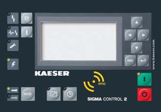 Intelligent Control and Protection To protect your investment and ensure the most efficient operation possible, we control the compressor with our Sigma Control 2.