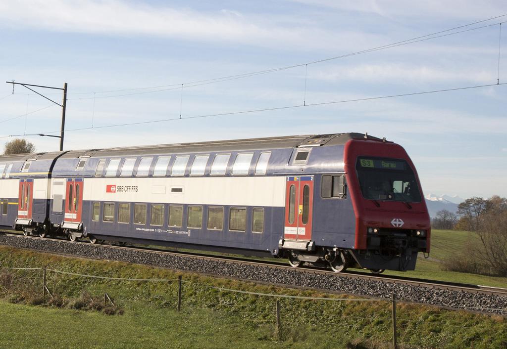 OPTIMIZED EFFICIENCY AND RELIABILITY 11 SWISS FEDERAL RAILWAYS (SBB) SWITZERLAND Auxiliary converters for double-deck coaches