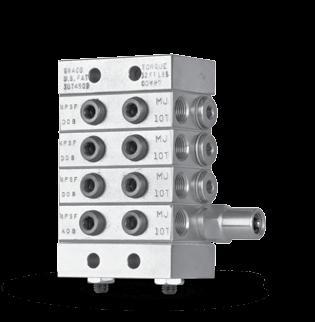 Application Industrial or mobile applications where space is at a premium USP Uniblock Series Progressive Trabon USP is an economical option to solving your lubrication system needs.