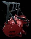Fecon Bull Hog PTO Pricing Included with PTO Units: Three-Point Hitch Push Bar Hydraulic Trap Door Hydraulic Top Link PTO Shaft Slip Clutch and Over Running Clutch (in most models) Mode l Width Work