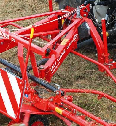 That is not the end of the story, though; the tedder itself also needs to be able to ensure a high working speed.