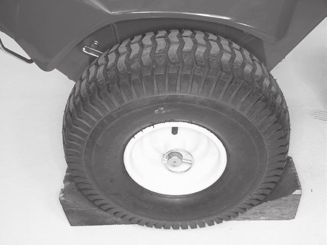 wheel as shown.