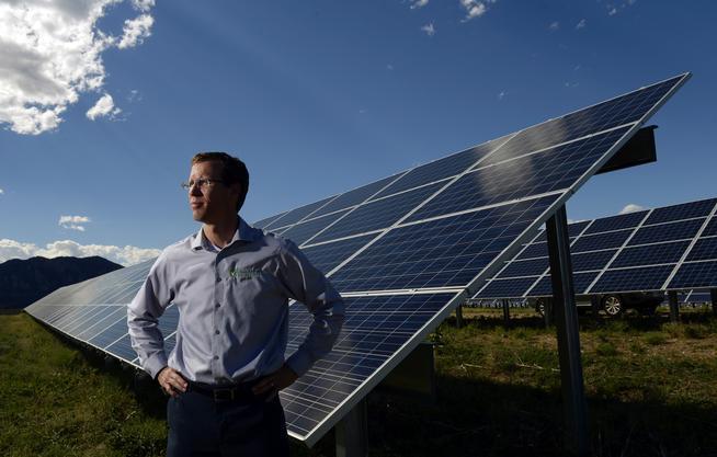 Take a shine: Solar gardens finding room to grow By Mark Jaffe The Denver Post Posted: 09/07/2014 12:01:00 AM MDT17 Comments Updated: a day ago Paul Spencer, founder and president of Clean Energy