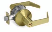 Lockset fasteners to be concealed with through-the-door through-bolt attachment outside the 2-1/8" door prep, exceeds 2100 in lbs. of torque resistance.