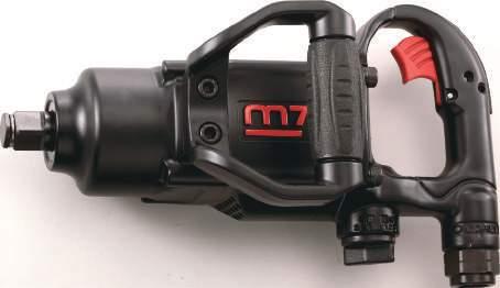 AIR IMPACT WRENCH AIR IMPACT WRENCH NC-63 / 623 3/4" DRIVE AIR IMPACT WRENCH Pin Clutch Type inlet : /4" NC-623 is equipped with 6'' extended anvil Common applications include maintenance of buses,