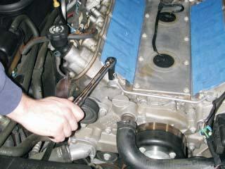 92. Torque the coolant vent pipe bolts to 12 N- m (106 lb-in) using a