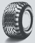 Flotation tyres A choice of different treads and carcasses is available for the tandem axle tyres to provide the